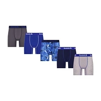 Reebok Boys' 5 Pack Performance Boxer Brief, S-XL