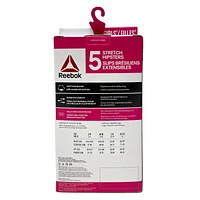 Reebok filles Culotte hipster extensible en coton, Pack de 5 Taille P.-TG.