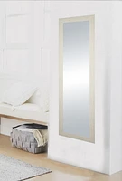 hometrends White Wash Door Mirror 14x48in