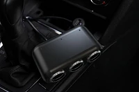 Autodrive Usb Port Charger, Triple sockets, dual USB port