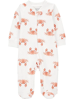 Carter's Child of Mine Bébé garçon Pêche Crabe Sleep n Play Tailles prématuré - 6/9 mois