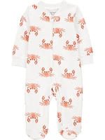 Carter's Child of Mine Bébé garçon Pêche Crabe Sleep n Play Tailles prématuré - 6/9 mois