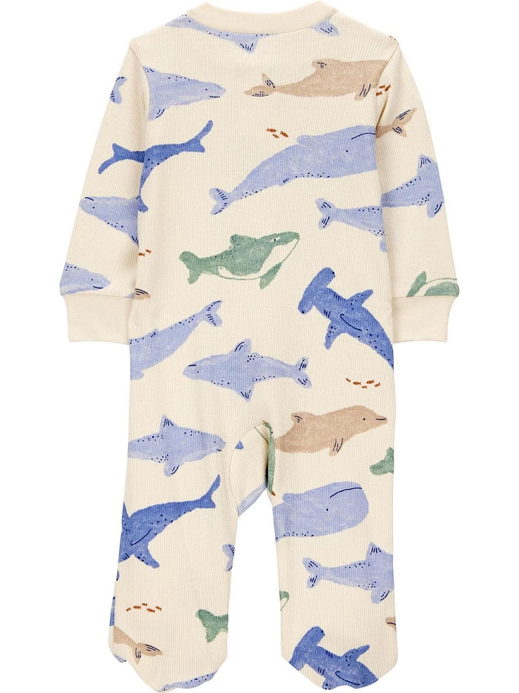 Carter's Child of Mine Baby Boys' Blue Sea Creatures