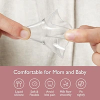 Momcozy Boucliers de contact pour mamelons - 20 mm