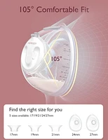 Momcozy Hands Free & Ultra-Light Breast Pump V2