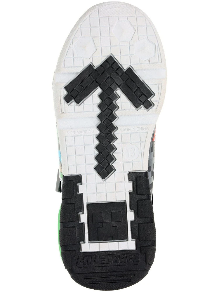 Chaussures de sport Minecraft avec lumières  pour garçons