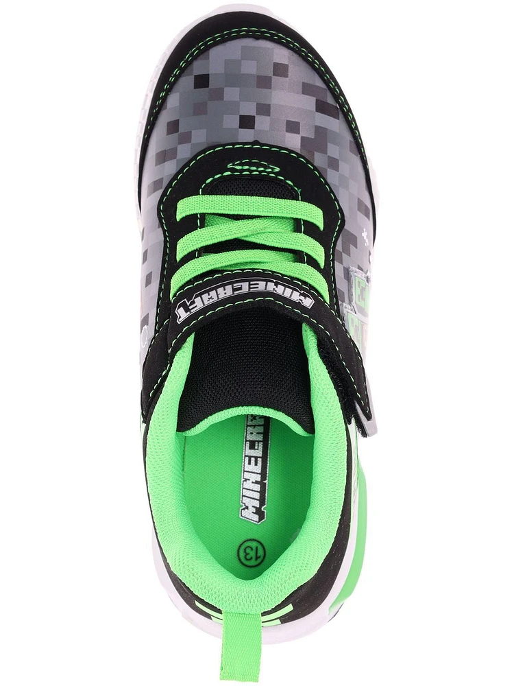 Chaussures de sport Minecraft avec lumières  pour garçons