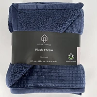 Plush Throw, Size 50 in. x 60 in.