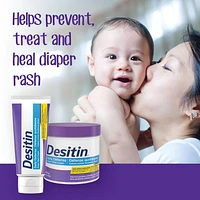 Desitin Daily Defense Baby Diaper Rash Cream with 13% Zinc Oxide, Barrier Cream to Help Treat, Relieve & Prevent Diaper Rash, Hypoallergenic, Dye-, Phthalate- & Paraben-Free, 113 g