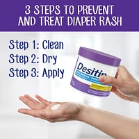 Desitin Daily Defense Baby Diaper Rash Cream with 13% Zinc Oxide, Barrier Cream to Help Treat, Relieve & Prevent Diaper Rash, Hypoallergenic, Dye-, Phthalate- & Paraben-Free, 113 g