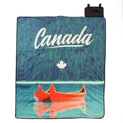 Picnic Blanket, Canoe 60” x 70”