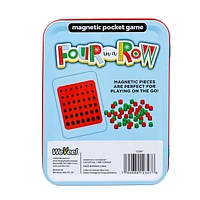 Christmas Travel Games – Magnetic pocket game, Four in a Row Game