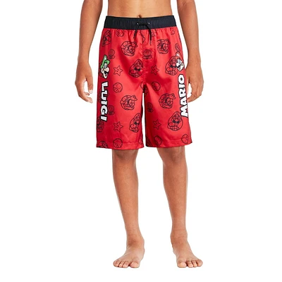 Short de bain Super Mario pour garçons