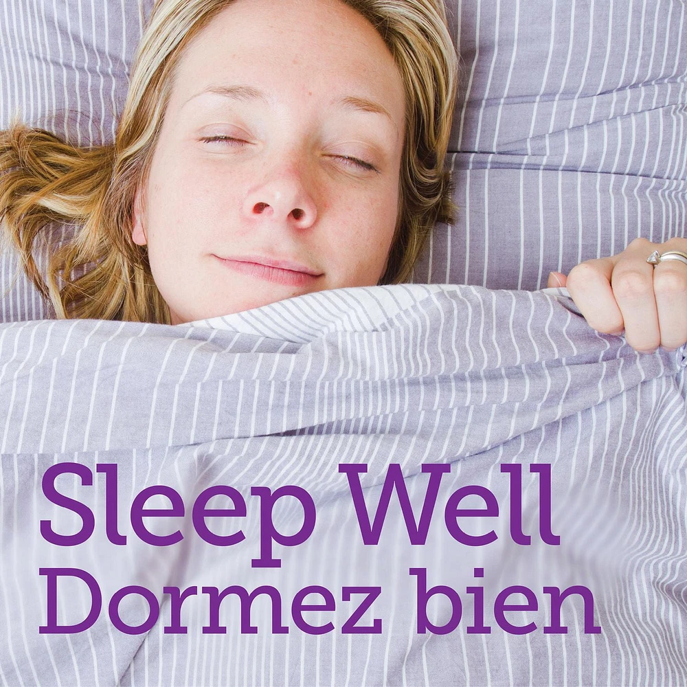 Webber Naturals Puissance maximale Mélatonine Libération double action, 10 mg 60 comprimés bi-couches
