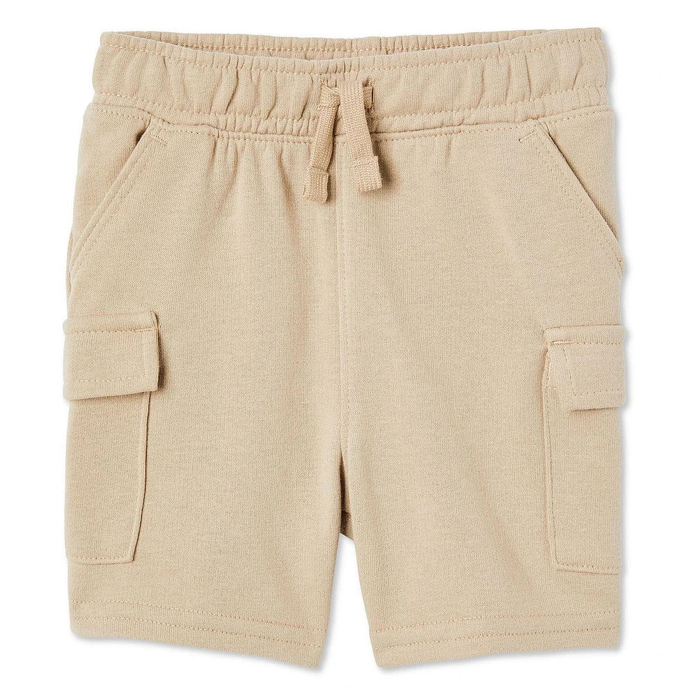 Short cargo en tissu éponge bouclé George pour bébés garçons Tailles 0-24 mois
