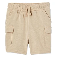 Short cargo en tissu éponge bouclé George pour bébés garçons Tailles 0-24 mois