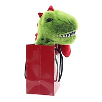 Way to Celebrate Valentine’s Day Plush Toy In Gift Bag, Dino​