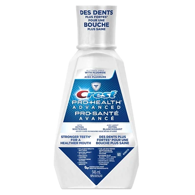 Crest Pro-Health Advanced Extra Whitening Mouthwash, 946 mL