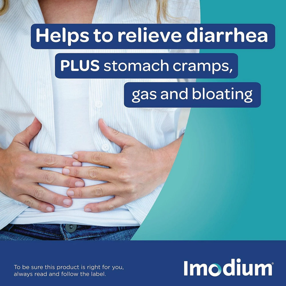 Imodium Diarrhea Relief, Liqui-Gels, 24 Count