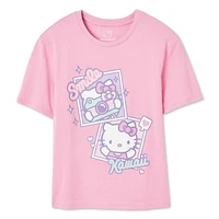 Hello Kitty Girls' Short Sleeve Tee