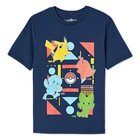 Pokemon Boys' Short Sleeve Tee, Sizes XS-XL