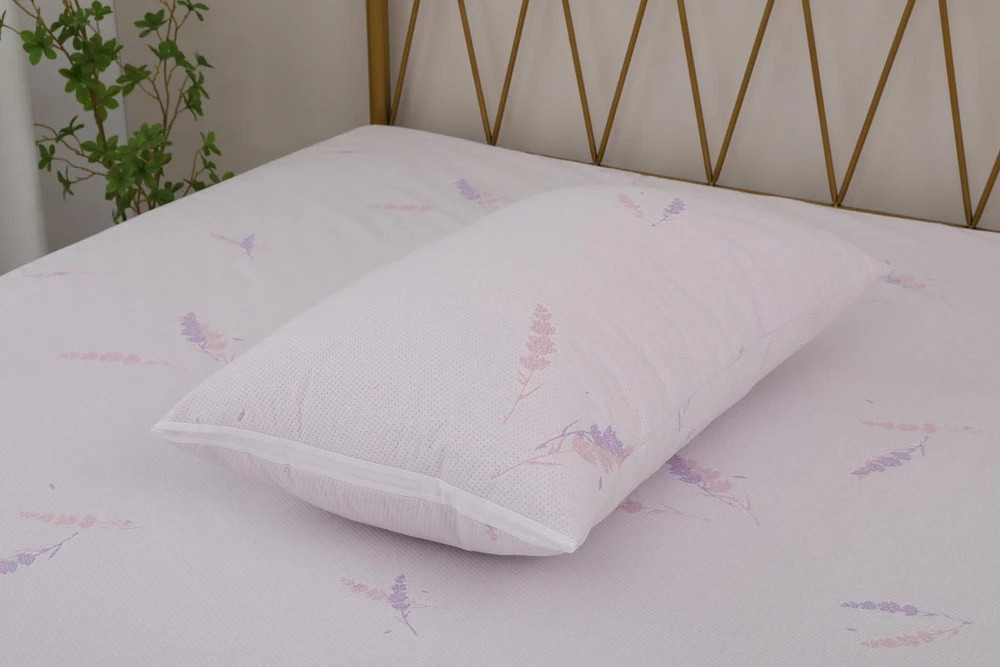 Earthy Comfort Lavender Kapok Pillow