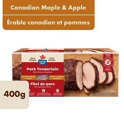 Filet de porc assaisonné et entièrement cuit Maple Leaf 400 g