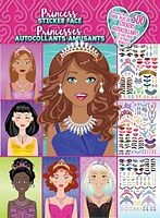 Princess Create a Face Sticker Book, Princess Sticker Face Book