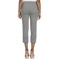 Rafaella Pantalon capri à languette allongée avec poches pour femme