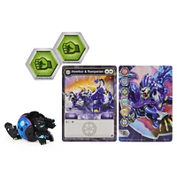 Bakugan, Fused Howlkor x Ramparian, 2-inch Tall Armored Alliance Collectible Action Figure and Trading Card