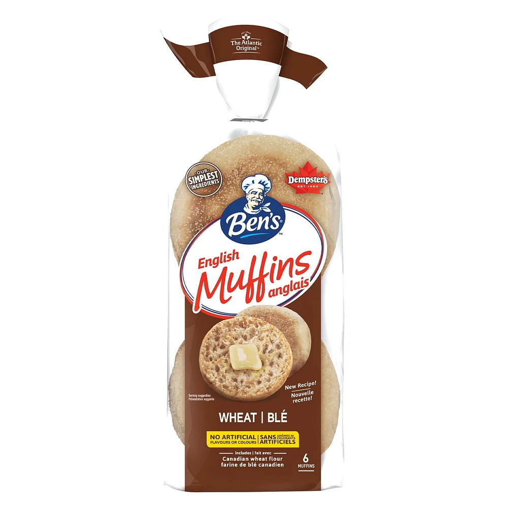 Ben's® Whole Wheat English Muffins