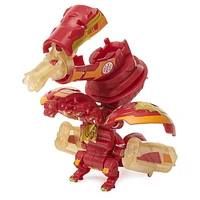 Bakugan Baku-Gear 4-Pack, Fused Sabra x Pyravian Ultra with Baku-Gear and Howlkor x Serpenteze Ultra Collectible Action Figures