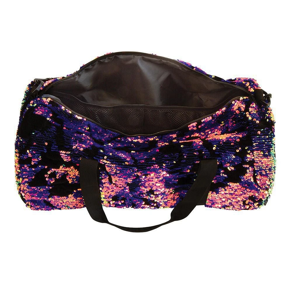 Fashion Angels Style Lab Scattered Sequin & Velvet Duffle Bag