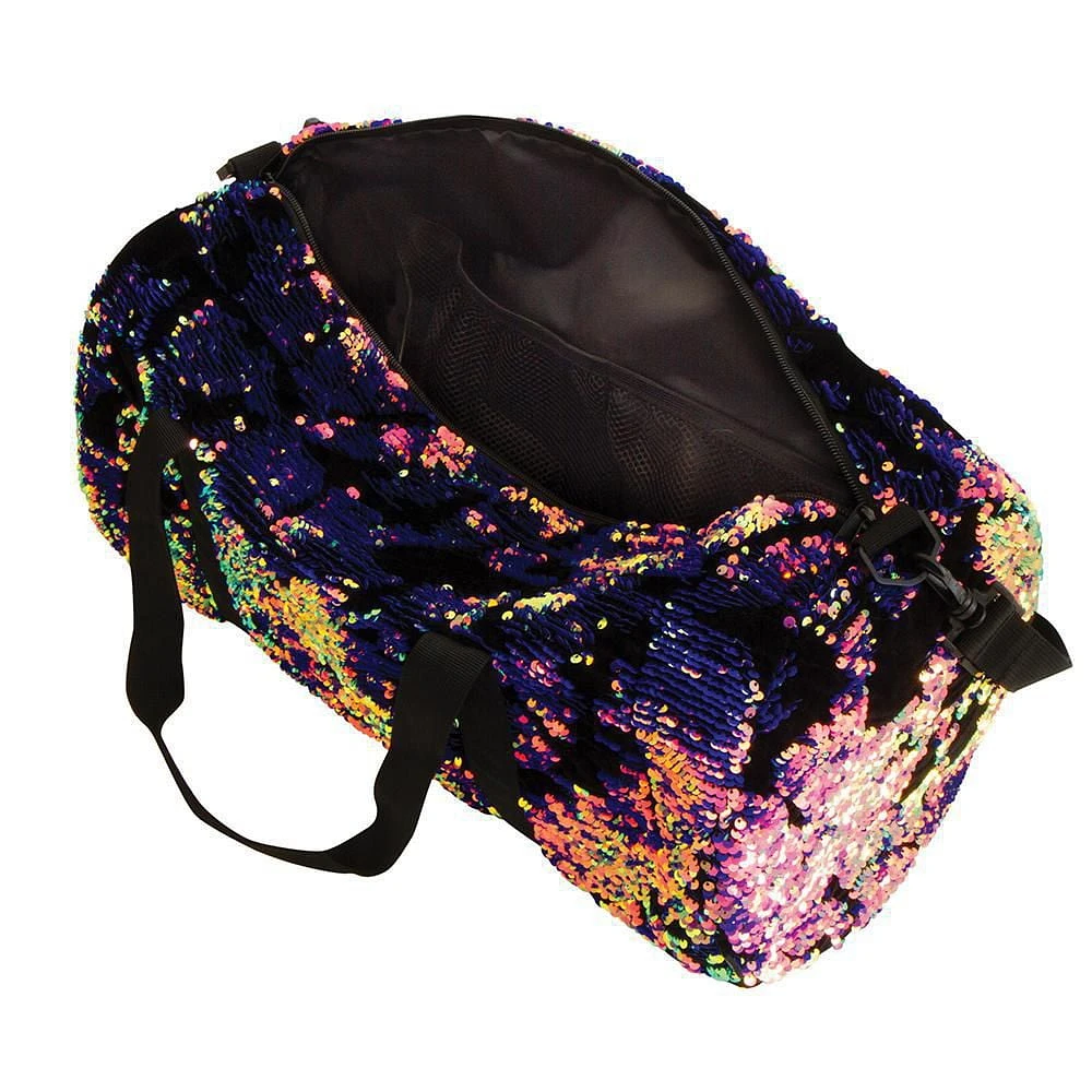 Fashion Angels Style Lab Scattered Sequin & Velvet Duffle Bag