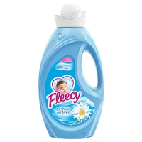 Fleecy Liquid Fabric Softener, Fresh Air. (Fabric Conditioner), 1.36L - 57 Loads