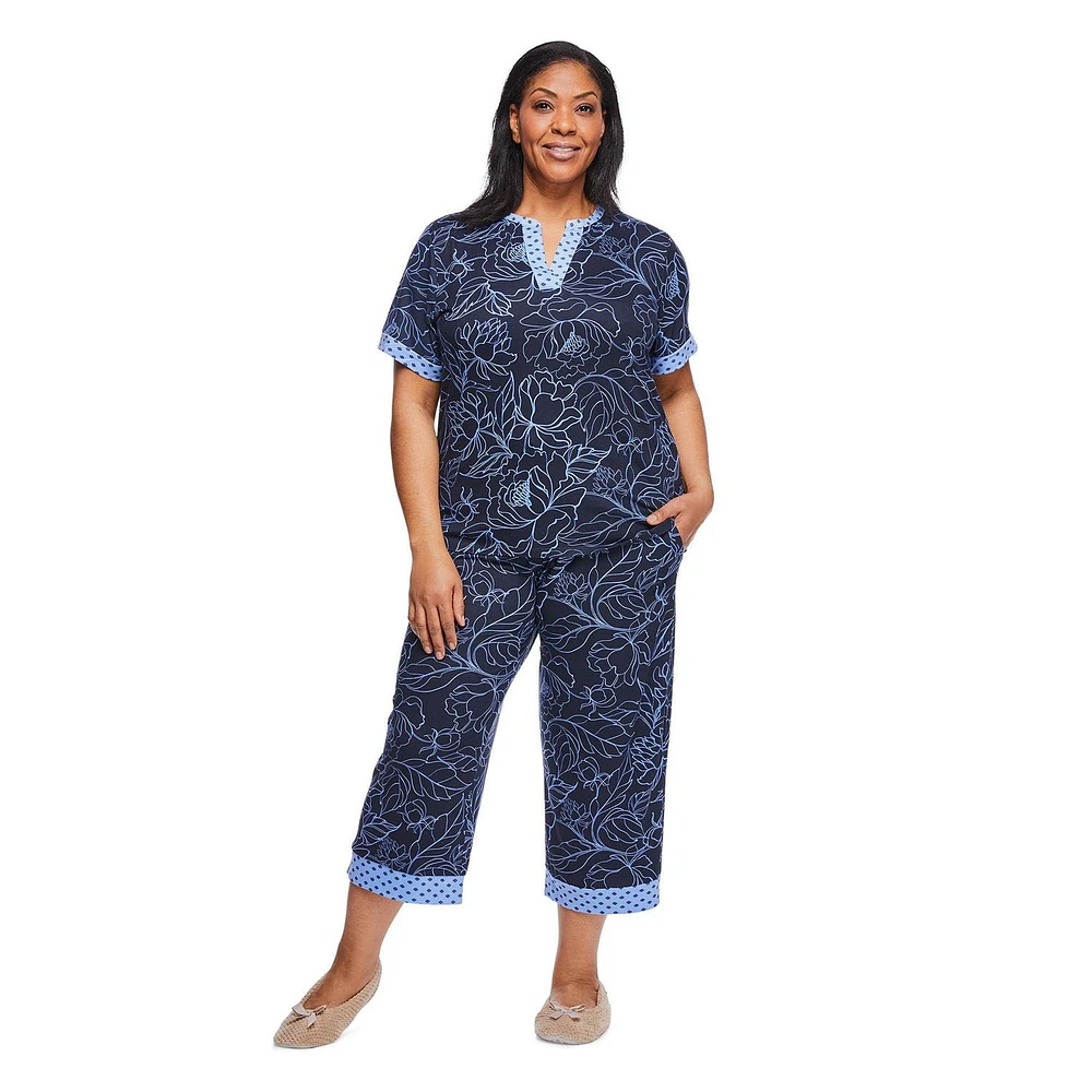 Iyla Women's Plus Pajama 2-Piece Set