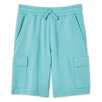 George Boys' Terry Cargo Short, Sizes XS-XXL