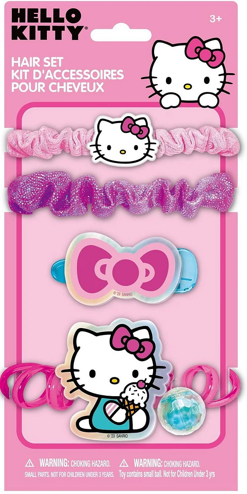 Hello Kitty - Townley Girl Hair Accessories Set for Girls, Ages 3+