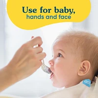 10 lingettes en coton bio