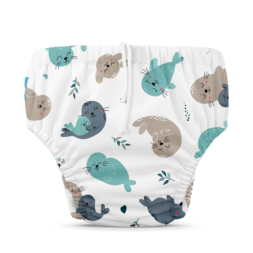 Reusable Swim Diaper Drawstring Seally Small