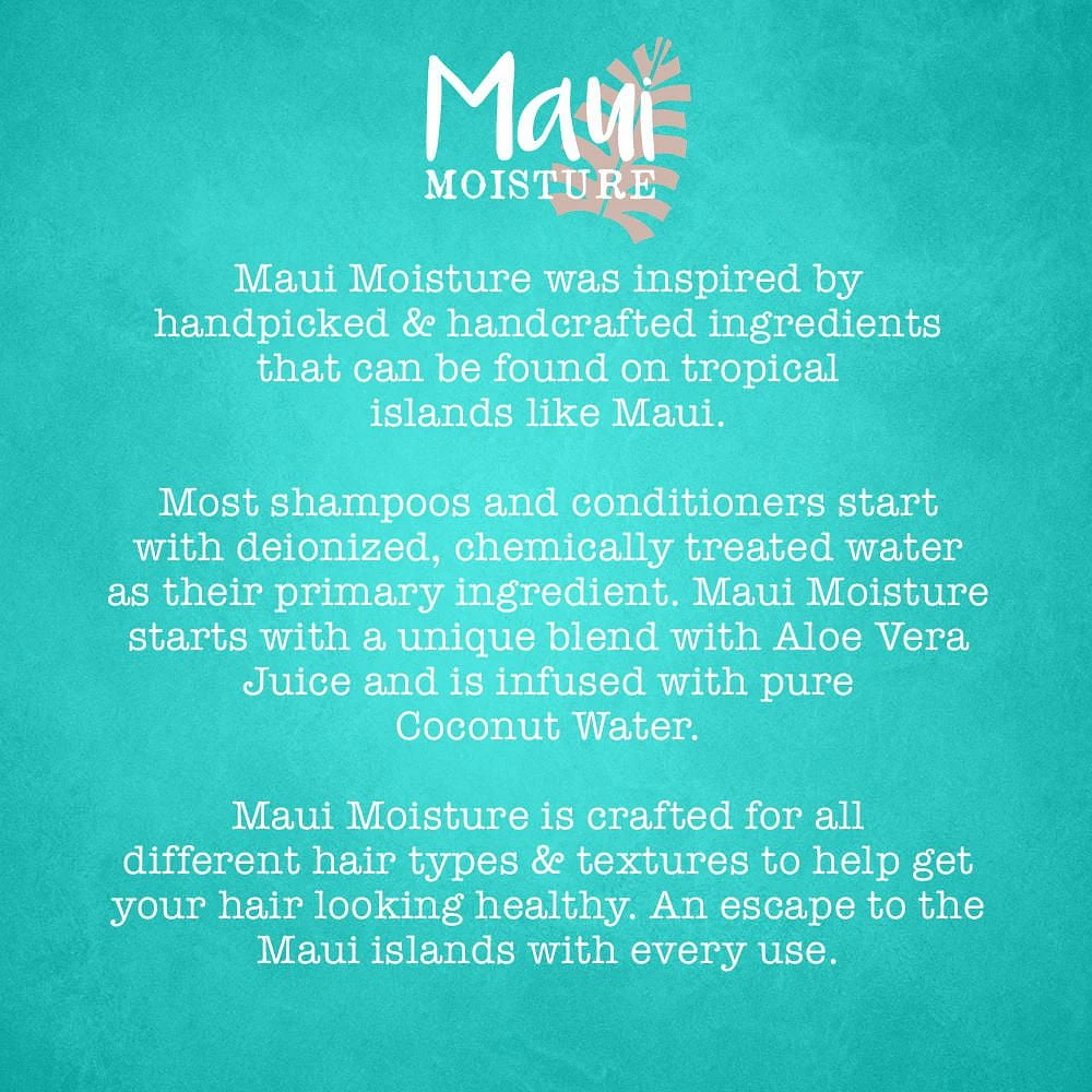 Maui Moisture Curl Quench + Coconut Oil Shampoo, 385 mL