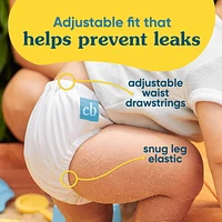 Reusable Swim Diaper Drawstring Seally Small