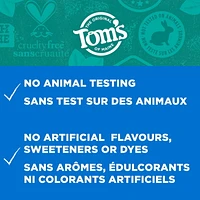 Dentifrice naturel Soulagement rapide de la sensibilité Menthe fraîche