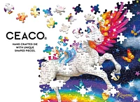 Ceaco 100pc Glitter Unicorn Puzzle