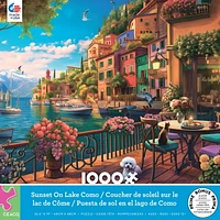 Ceaco Sunset on Lake Como 1000pc Puzzle