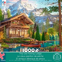 Ceaco Rustic Lodge-The Old Fishing Lodge 1000pc Puzzle