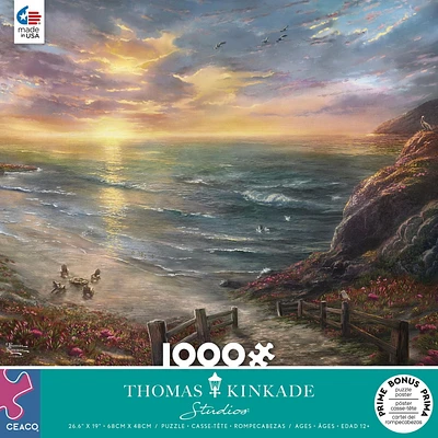 Thomas Kinkade Beachside Gathering 1000pc Puzzle