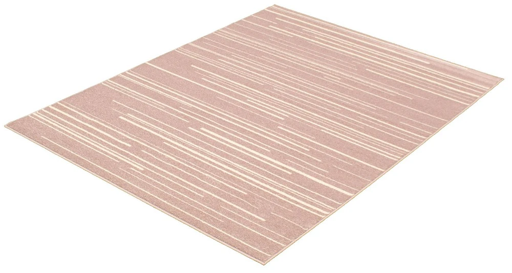 ECARPET Striped Area Rug, Minimalist Style Modern Carpet Fika Collection