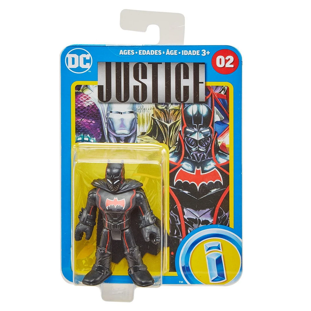 Imaginext DC Super Friends Special 80th Anniversary Edition Figure featuring the Justice Batsuit