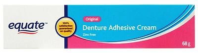 Equate Denture Adhesive Cream Original 68g